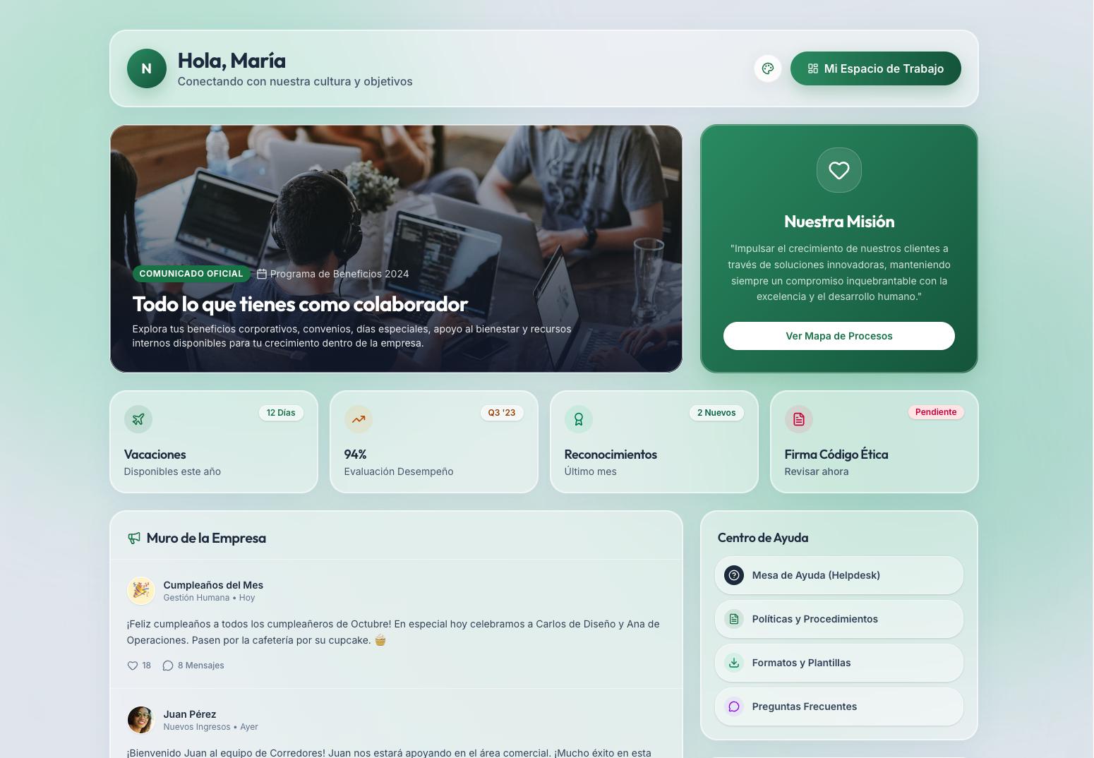 Oficina Digital — Dashboard